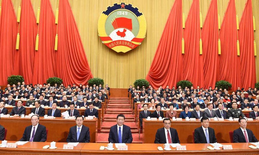 习近平等出席政协闭幕会 3月13日，中国人民政治协商会议第十二届全国委员会第三次会议在北京闭幕。【详细】