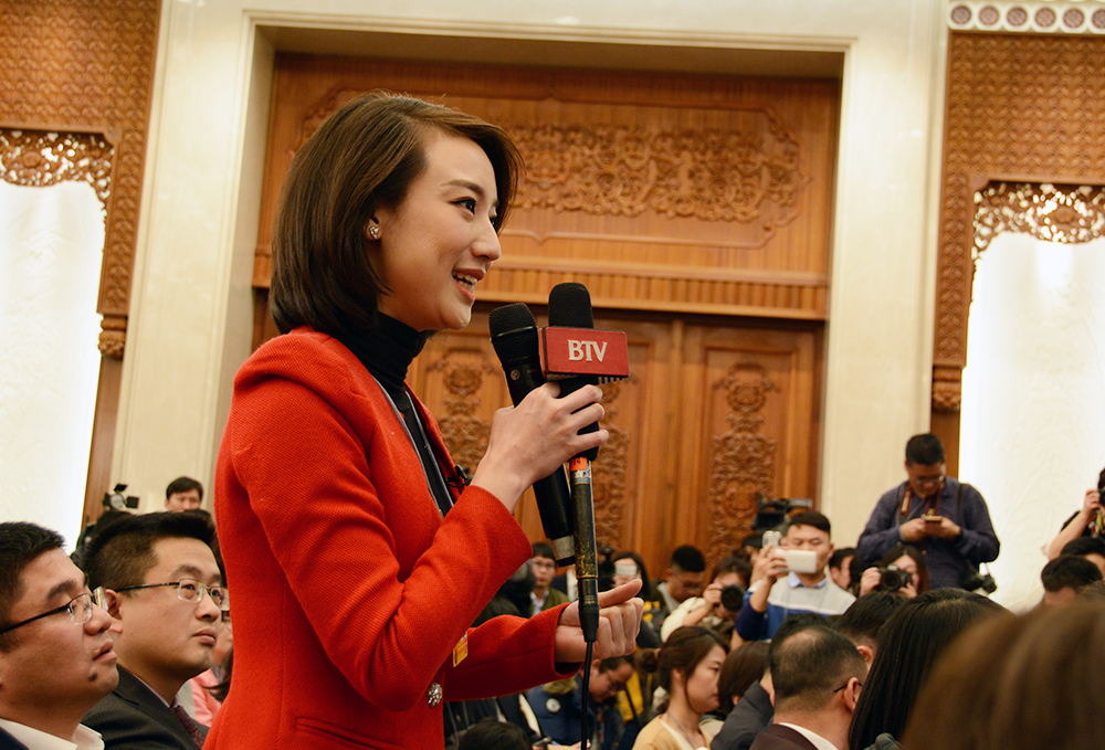 全國政協十三屆一次會議新聞發布會：北京電視台記者提問