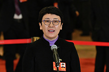 全国政协委员刘红宇接受采访