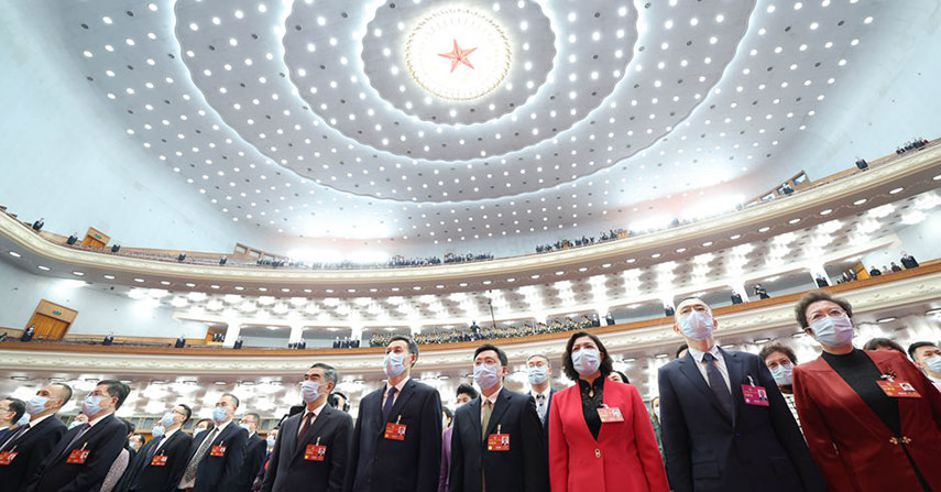 全国政协十四届一次会议在京开幕 