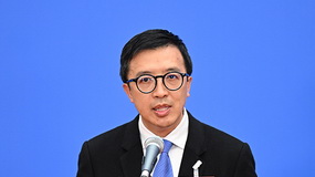 政协委员马志毅接受媒体采访