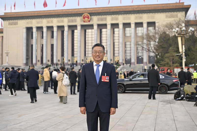全国人大代表、中国工程院院士、江南大学校长陈卫。受访者供图