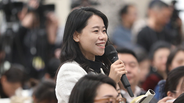 人民政协报全媒体记者现场提问