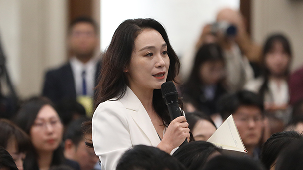 中国青年报记者现场提问