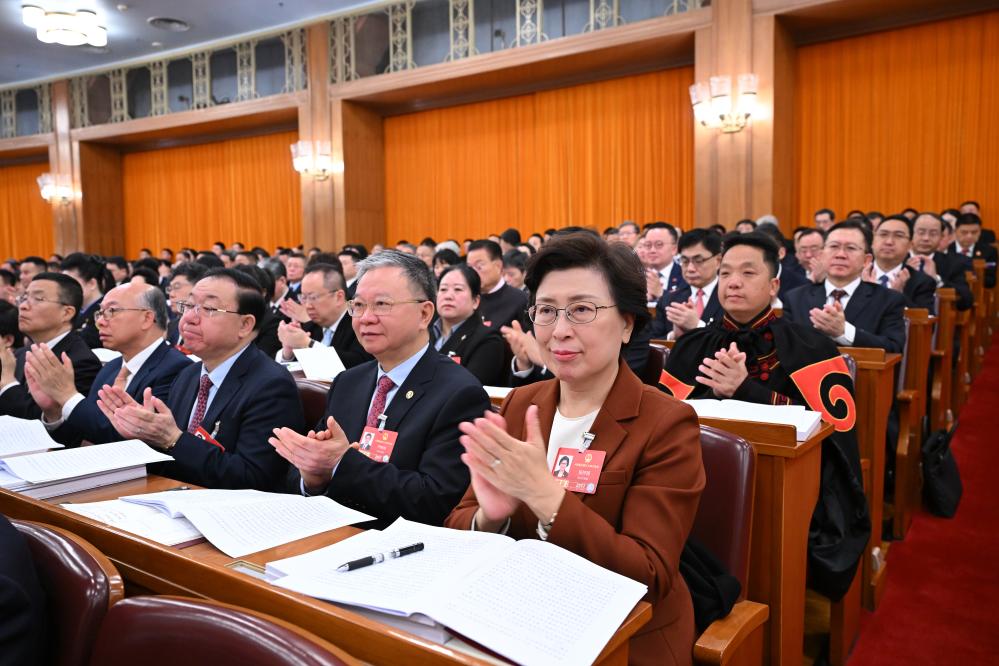 十四届全国人大四次会议开幕会在京举行