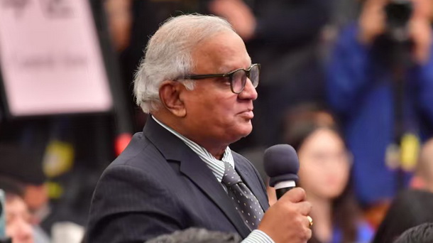 印度报业托拉斯记者现场提问