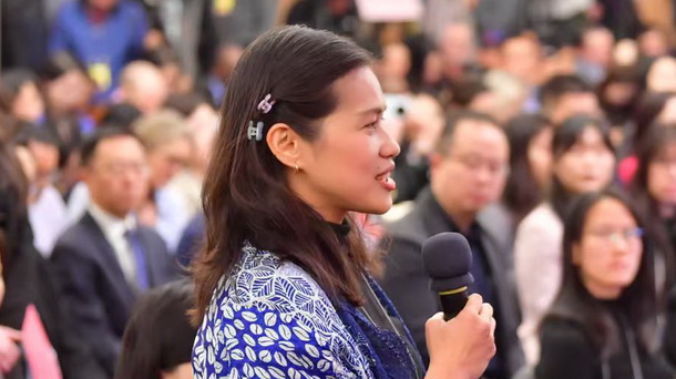 印尼安塔拉通讯社记者现场提问