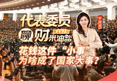 代表委员聊财米油盐｜花钱这件“小事”，为啥成了国家大事？
